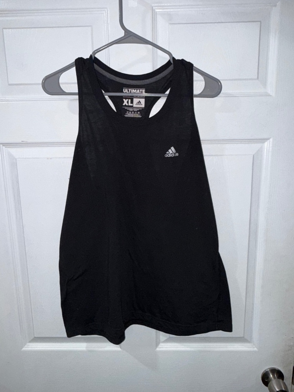 Adidas Women's Ultimate Tank Top - Black - XL